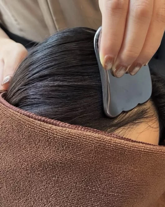 乾式頭部SPA＋頭皮調理刮痧 60分鐘